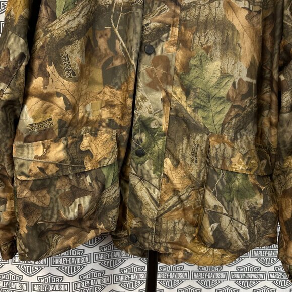 Vintage Realtree Advantage Timber Camo Softshell Hunting Jacket Men's XXL - Picture 2 of 12